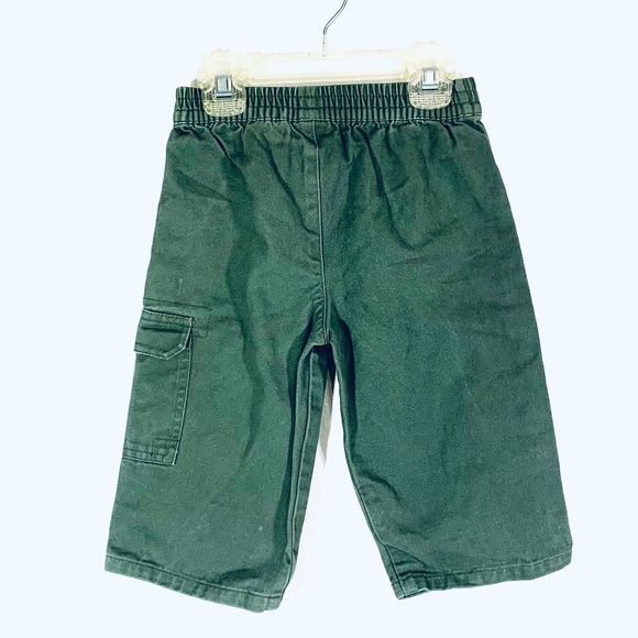 Okie Dokie Sage Green Cargo Pant 12M Deer Crossing - Picture 2 of 3